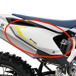 Tampa Caixa Filtro Ar Original HUSQVARNA 2015 com Autocolantes (lado direito)