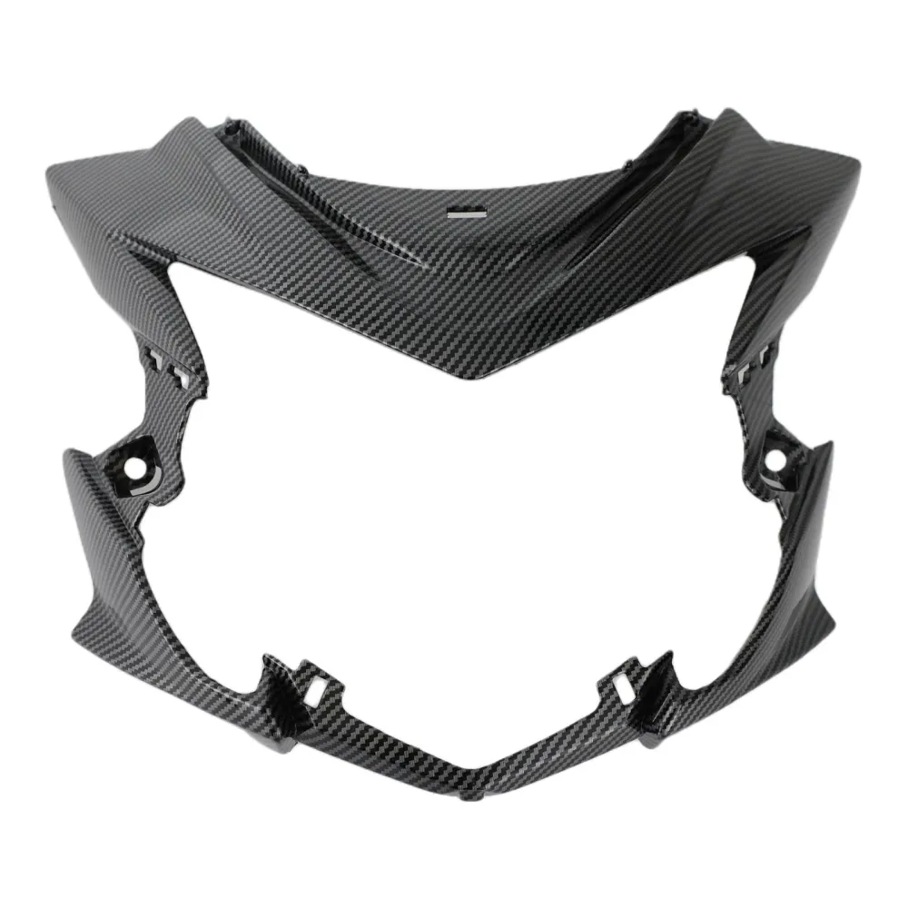 Tampa de carenagem da luz da cabeç do nariz dianteiro para Suzuki GSXS GSX-S750 2017-2021 Genérico