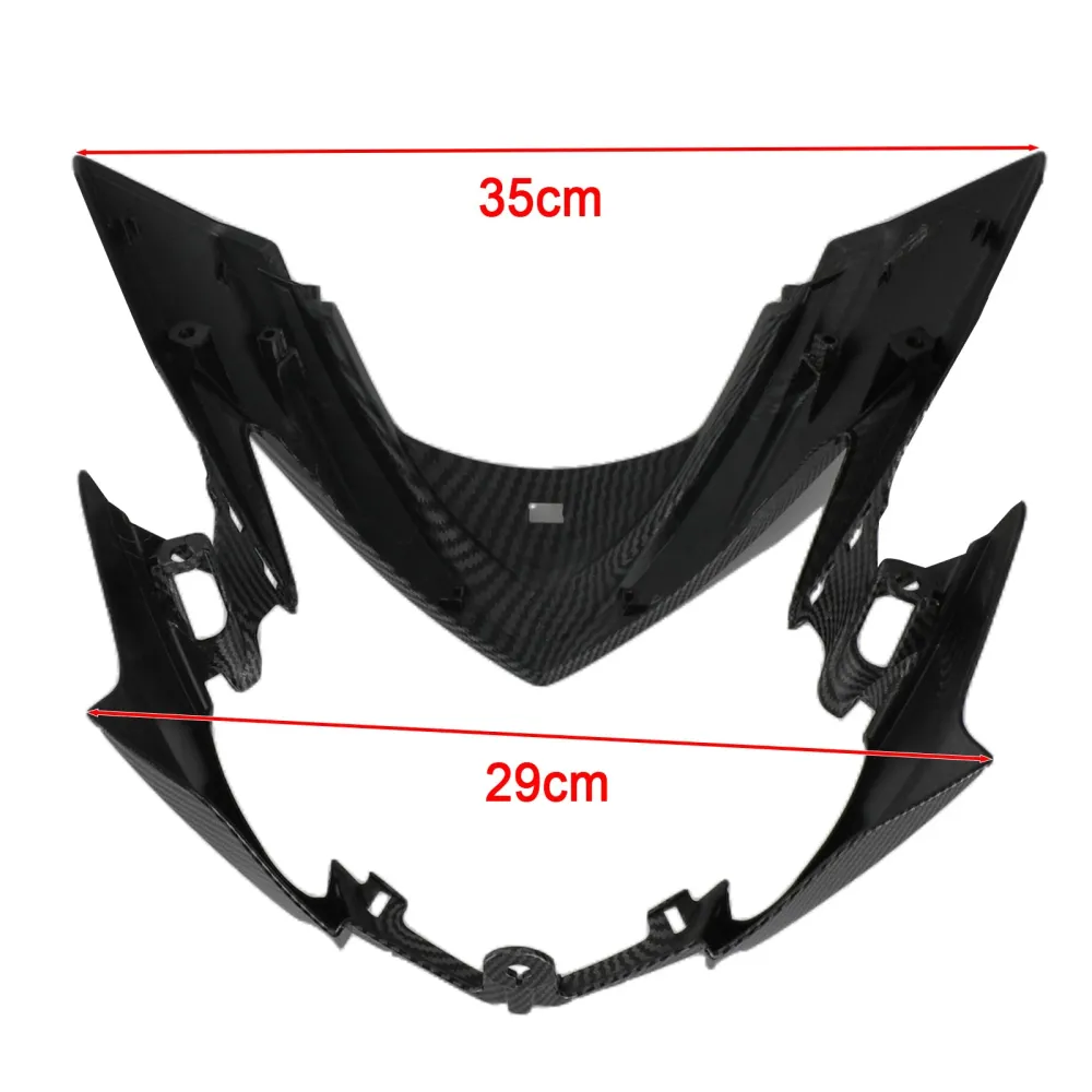 Tampa de carenagem da luz da cabeç do nariz dianteiro para Suzuki GSXS GSX-S750 2017-2021 Genérico