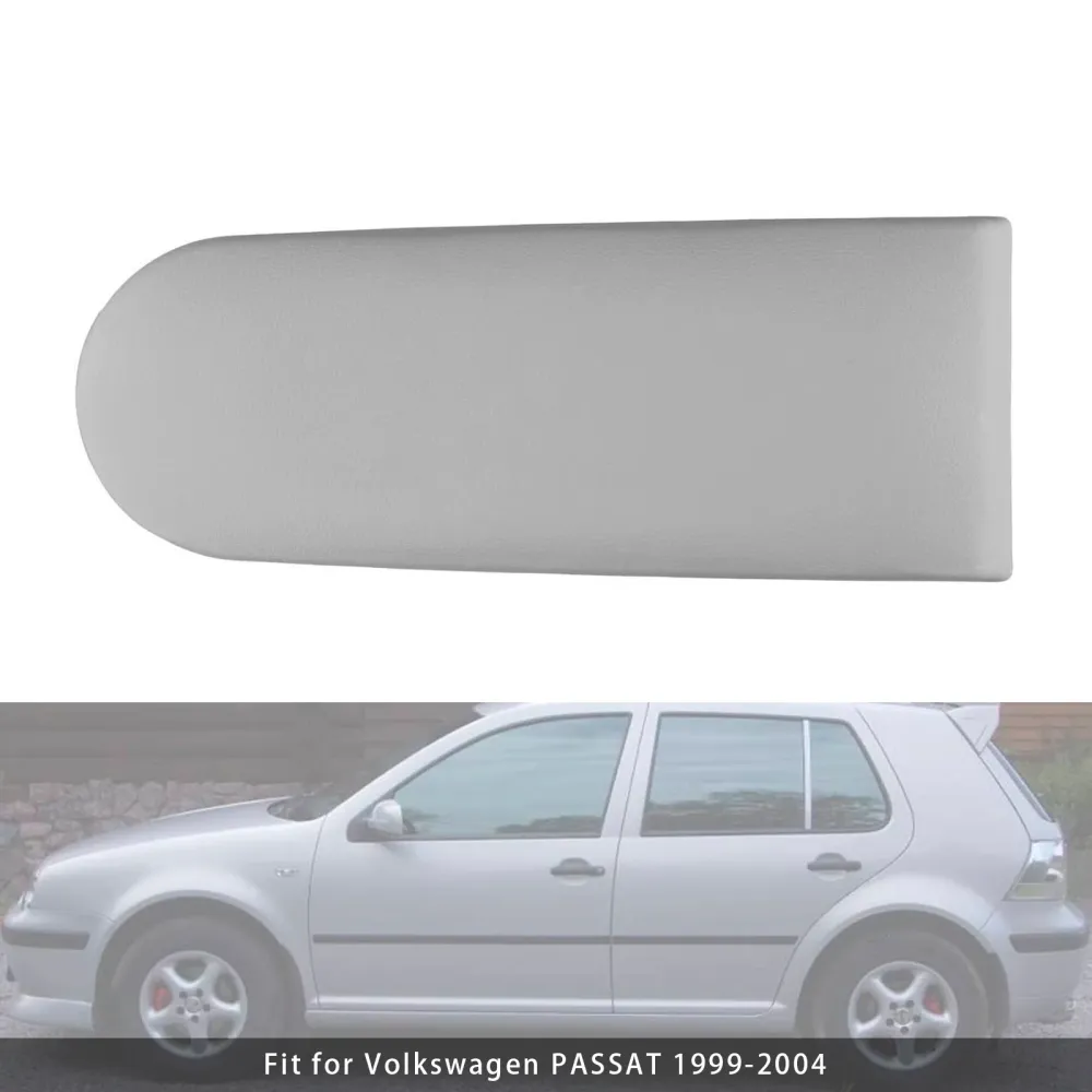 Tampa do console central de apoio de couro cinza para vw mk4 jetta bora golfe 18d867173