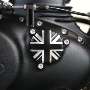 Tampa do Cárter do Filtro de Óleo "Union Jack" para Royal Enfield 350cc - Cafe Twin