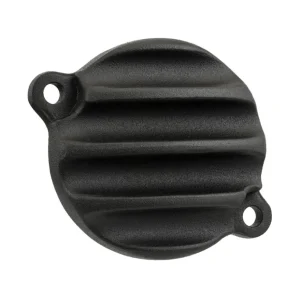 Tampa de Óleo Motor 'Ribbed' Preto para Honda CB350 / GB350
