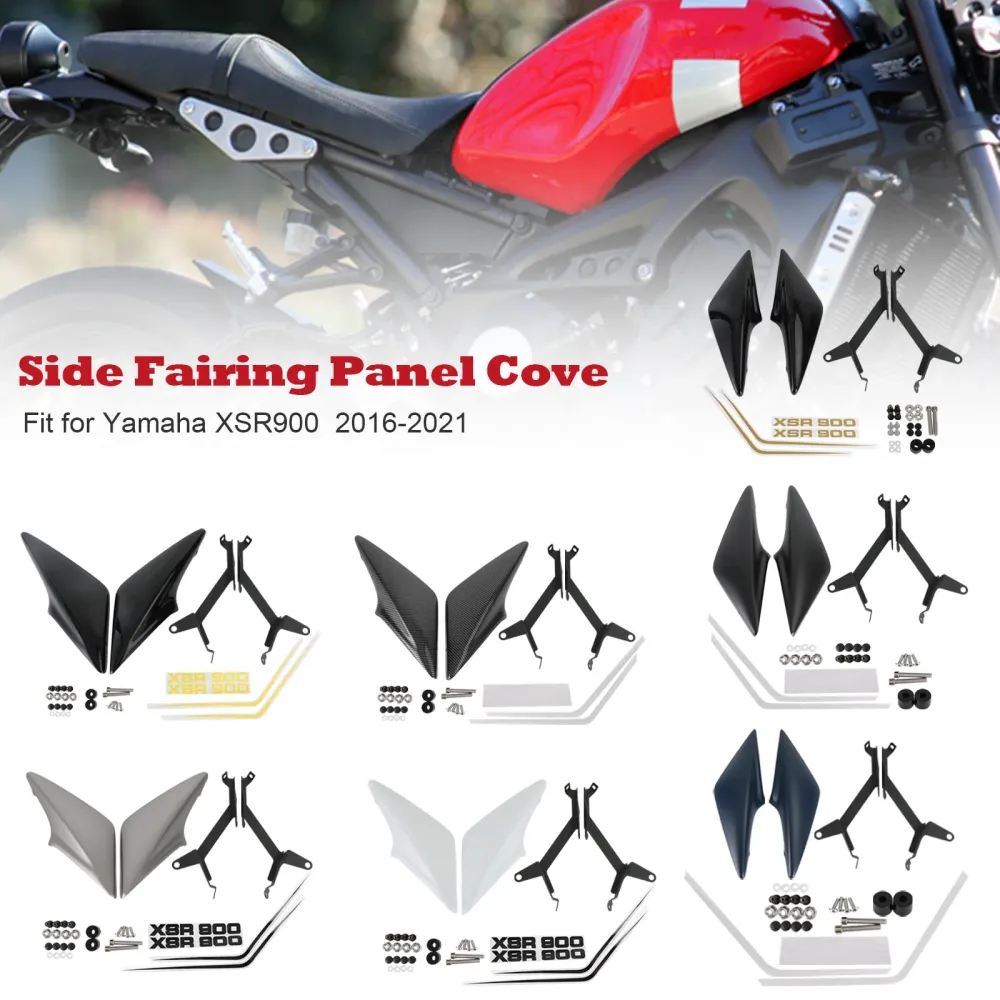 Tampa da moldura do assento do lado do lado da cauda Falagem para Yamaha XSR 900 2016-2021 genérico
