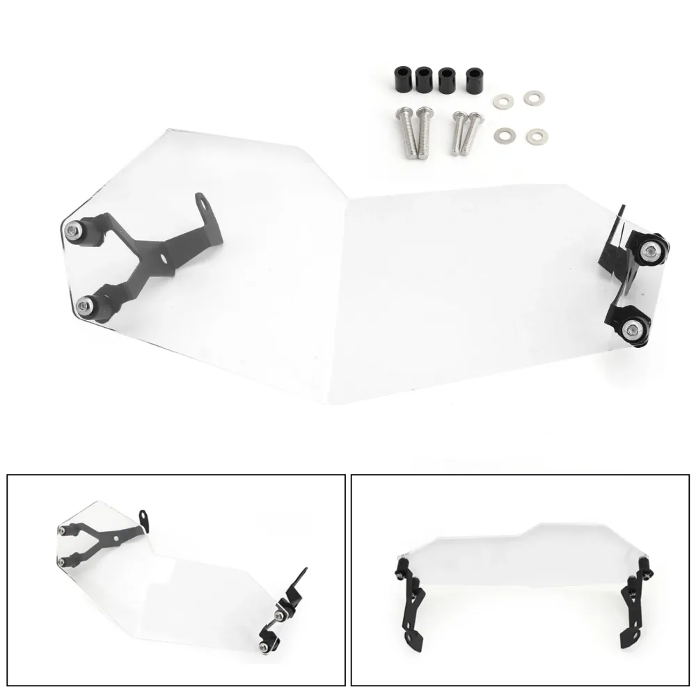 Tampa do protetor de farol transparente para BMW F750GS F850GS 2018-2021
