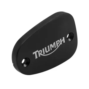 Tampa do Reservatório de Óleo Logo para Triumph Preto