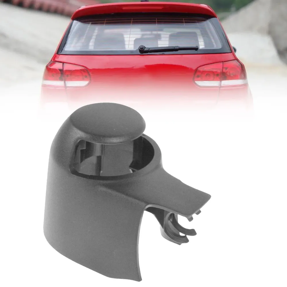 Tampa de tampa da lâmina do limpador traseiro preto para VW MK5 Golf Polo Passat Caddy Tiguan Touran genérico