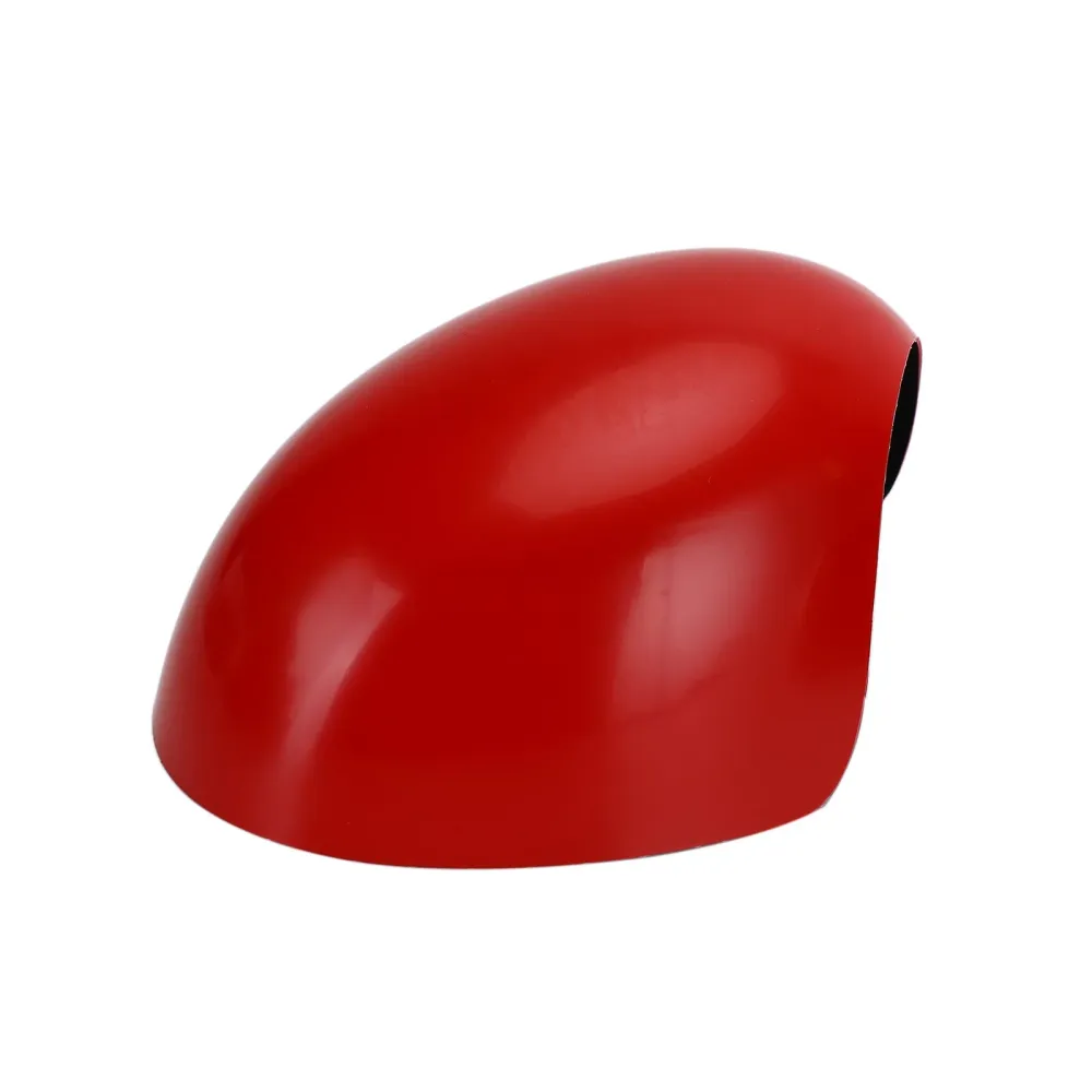 2 x tampas de espelho vermelho para mini cooper r55 r56 r57 alta qualidade