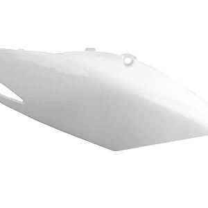 Tampas Laterais Traseiras POLISPORT para HONDA CRF 250R 14-17, CRF 450R 13-16 Branco (Par)