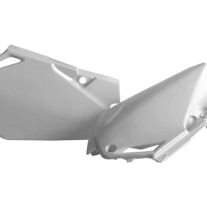 Tampas Laterais Traseiras POLISPORT para HONDA CR 85R 03-07 Branco