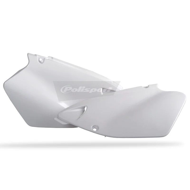 Tampas Laterais Traseiras POLISPORT para YAMAHA YZ 125/250 96-01 Branco