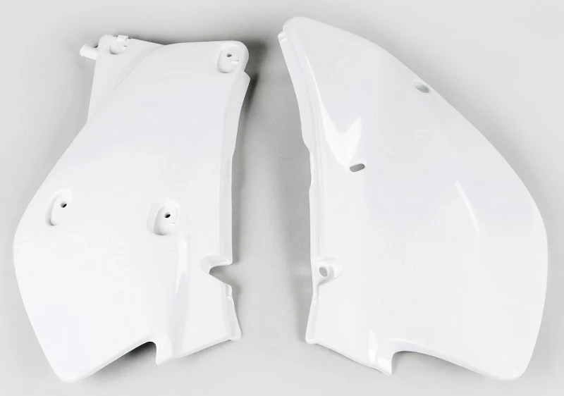 Tampas Laterais Traseiras UFO para HONDA XR 650R 00-07 Branco