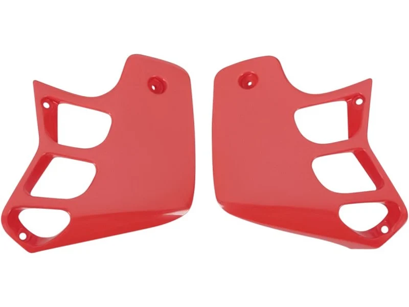 Tampas de Radiador UFO para HONDA CR 125R 89-90, CR 250R 88-89 Vermelho