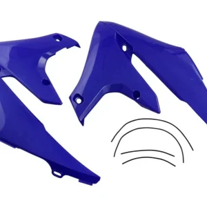 Tampas de Radiador UFO para YAMAHA WR 250F 20-22, WR 450F 19-22, YZ 250F 19-22, YZ 450F 18-22 Azul