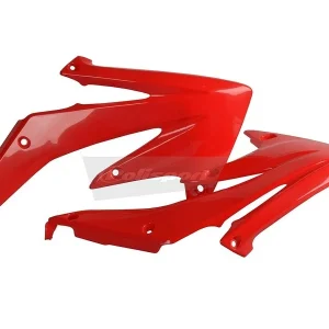 Tampas de Radiador/Depósito POLISPORT HONDA CRF 450R 05-08 Vermelho