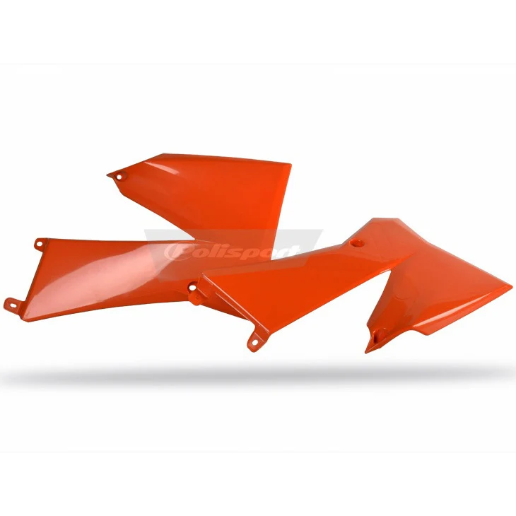 Tampas de Radiador/Depósito POLISPORT KTM SX 85 06-12 Laranja