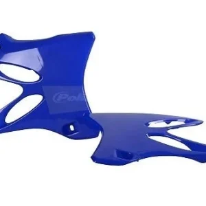 Tampas de Radiador/Depósito POLISPORT YAMAHA YZ 125/250 02-14 Azul