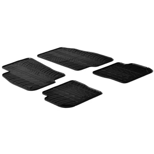 Tapetes de Borracha Fiat Punto Evo 2009-2014 (T profile 4 Tapetes + Clips de encaixe)