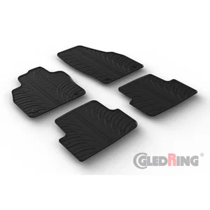 Tapetes de Borracha Volkswagen Taigo 2021- (T profile 4 Tapetes + Clips de encaixe)