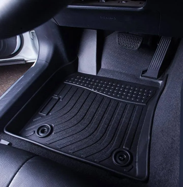 Tapetes termoformados foscos Todoparts 3 fileiras 8 lugares Chevrolet Tahoe 2021 2024