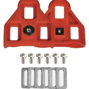 Taquinho Bicicleta Bike Rc-5 Para Look Delta 9º Vermelho