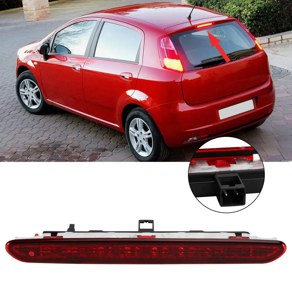 Terceira lâmpada de parada da luz de parada do freio 51974522 para Fiat Grande Punto Evo 3º 2012-19