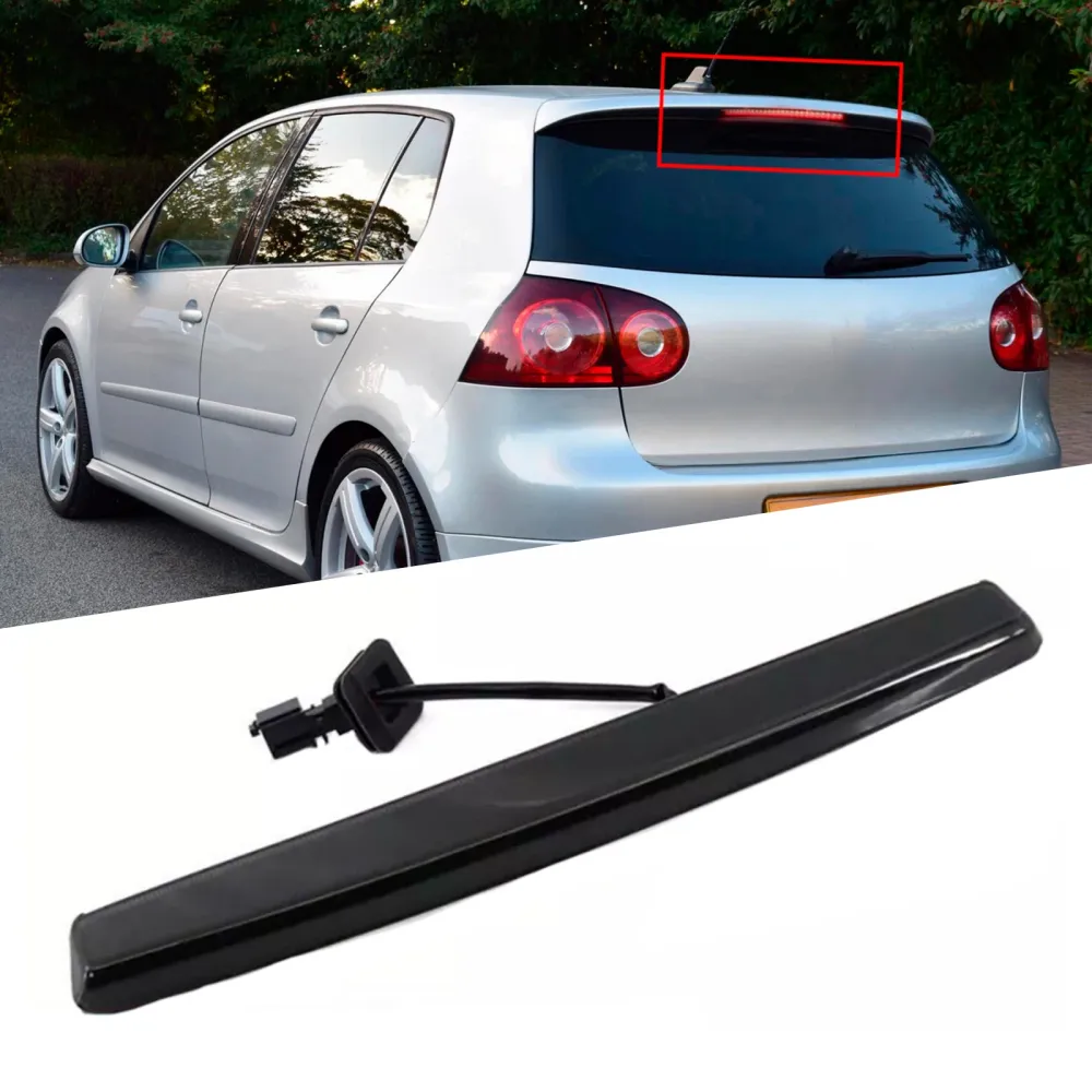 Terceiro LED preto LED de alto nível Stop Stop para VW Golf Mk5 GTI Passat Polo Mk4
