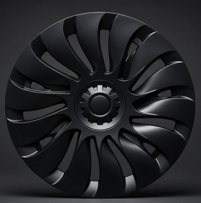 TESLA Y 19" CALOTAS STORM DE COBERTURA TOTAL - PRETO FOSCO