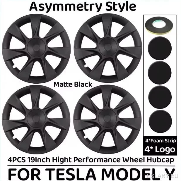 Tesla Modelo Y 19" Capas de rodas estilo indução estilo performance