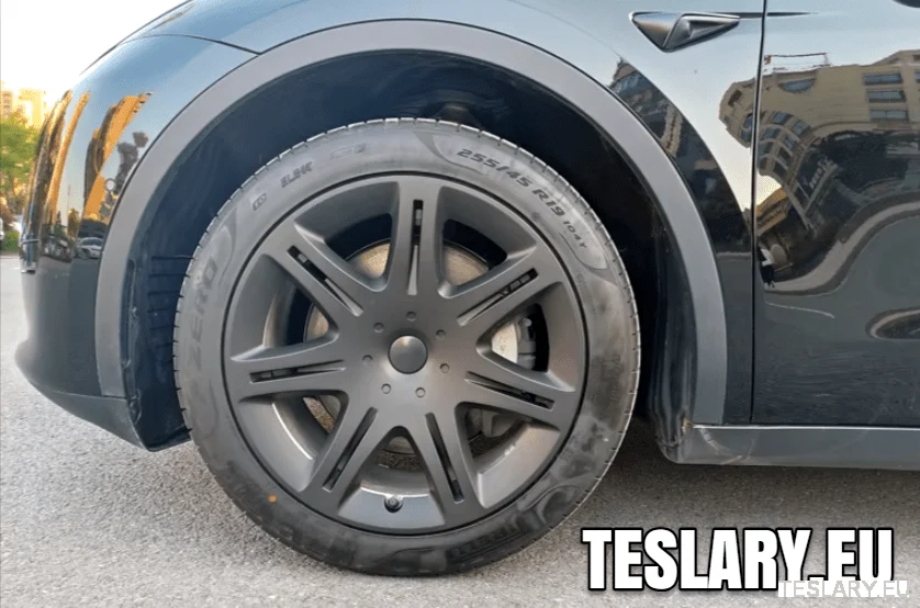 TESLA MODELO Y 19" CUBOS DE RODA EXCLUSIVOS COM COBERTURA COMPLETA S9