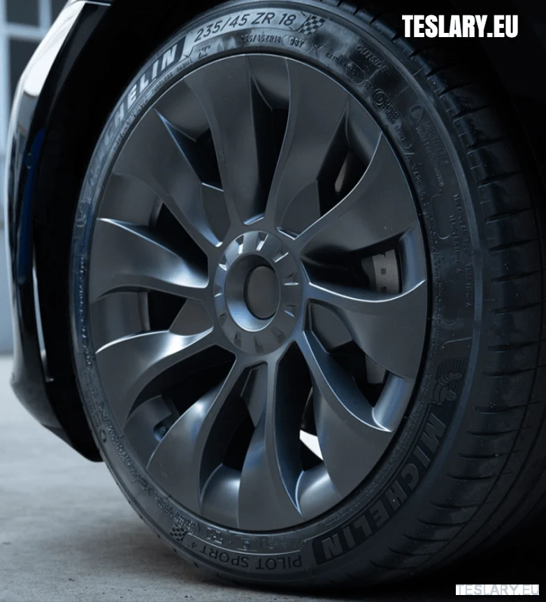 Tesla Modelo 3 18" Desempenho ÚNICO S23 - Cinza Metálico
