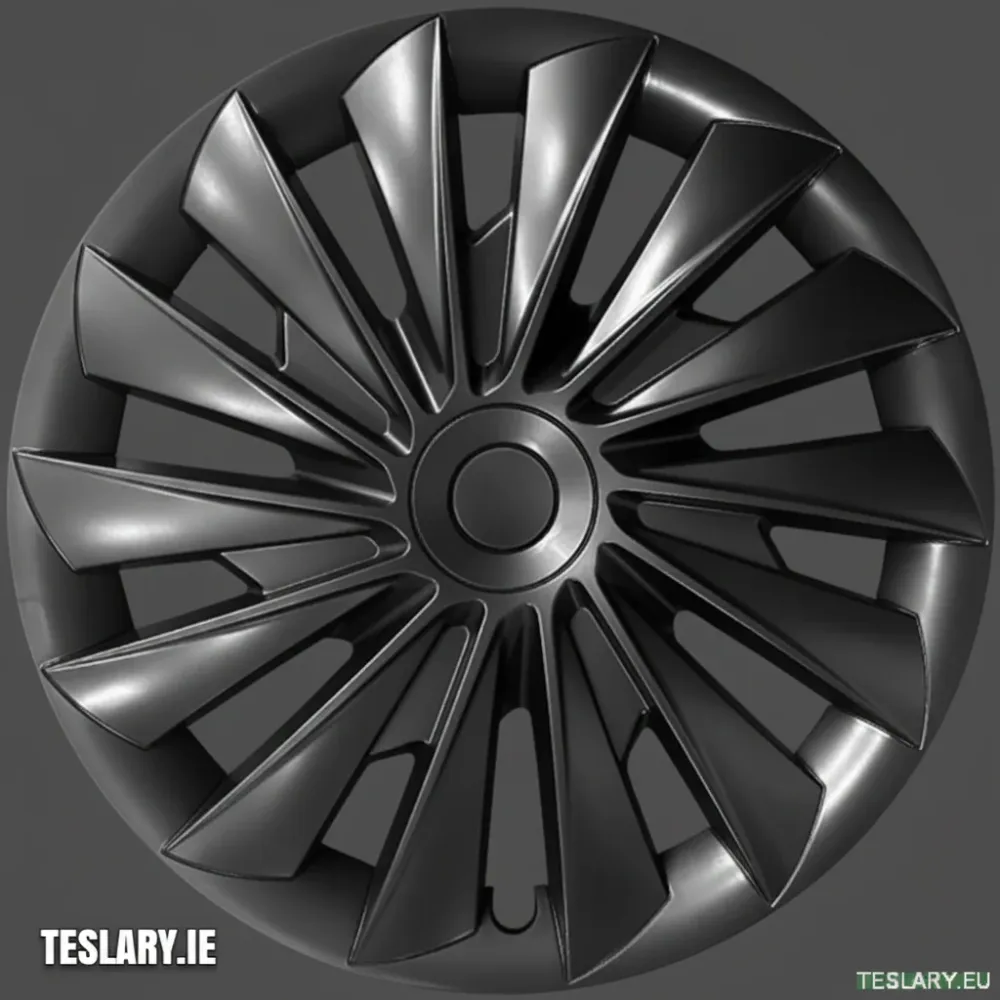 Tesla Modelo 3+ Highland 18" Capas de Roda Estilo Blade - Preto Fosco