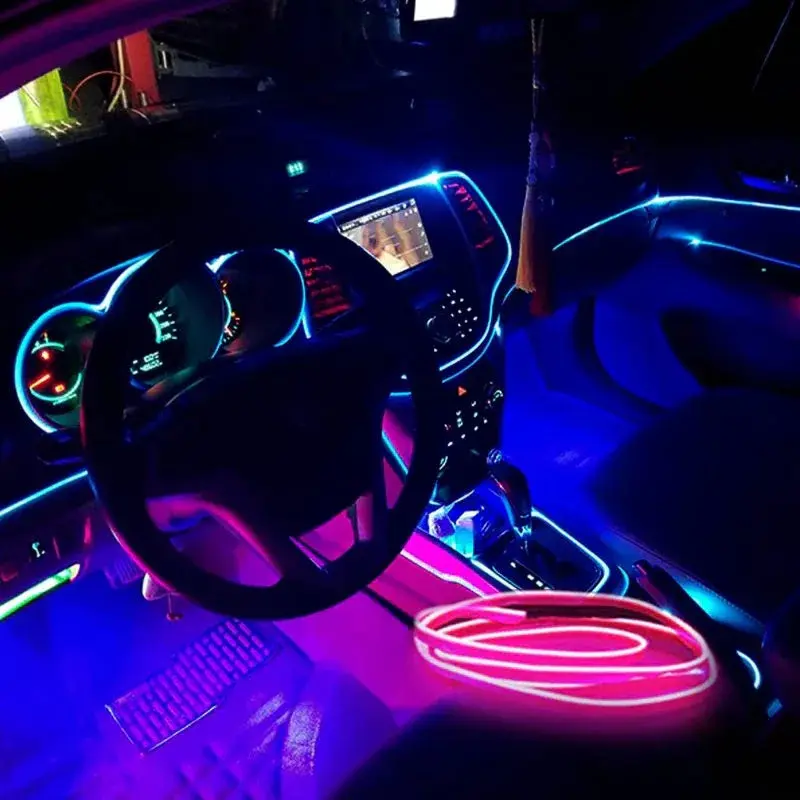 Tira de LED Ambiente Rosa – 3 Metros com Conector USB