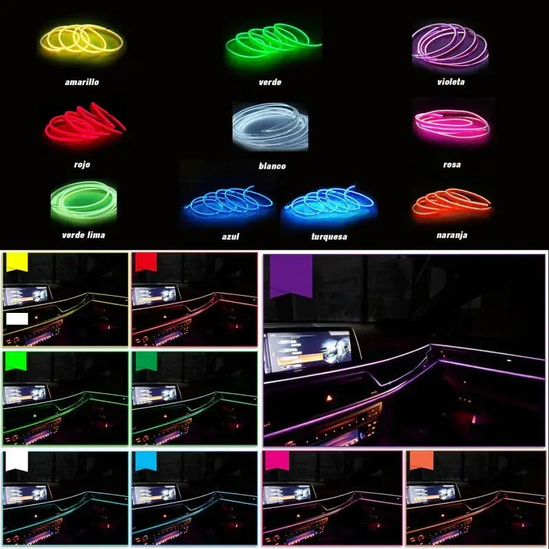 Tira de LED Ambiente Rosa – 3 Metros com Conector USB
