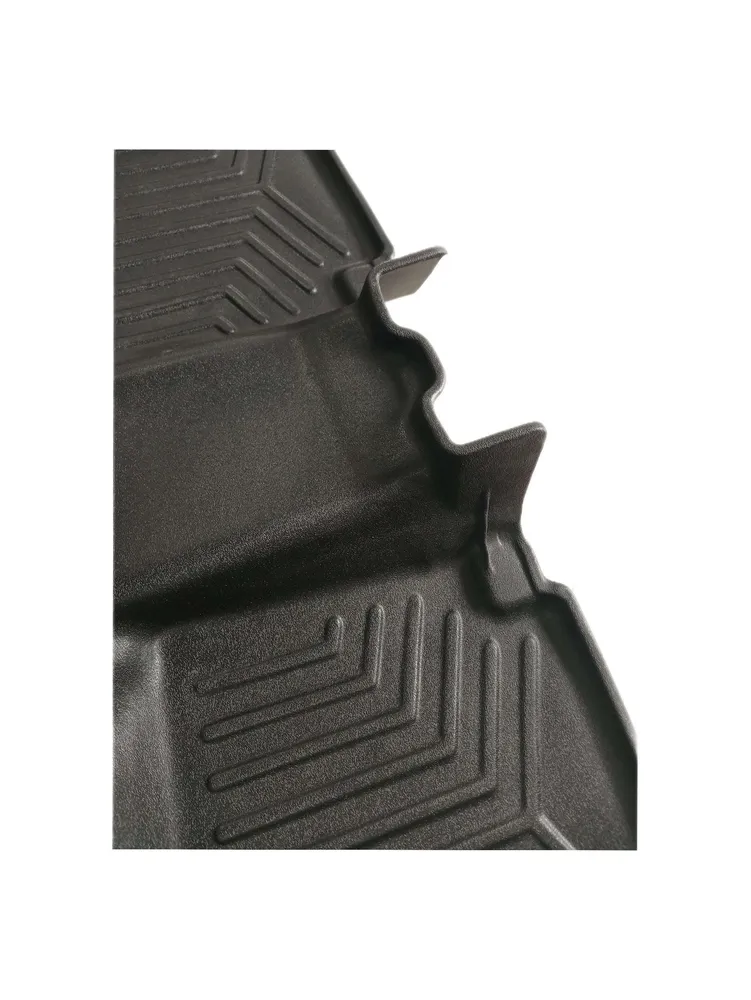 Segunda fileira de tapetes termoformados foscos Todoparts Toyota Fortuner 2017 2024 LIQUIDAÇÃO