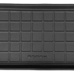 Tapete de porta-malas termoformado Todoparts 3mm Chevrolet Spark Life Go Cronos 2006 2019