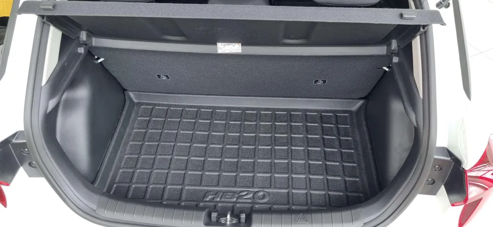 Tapete de porta-malas termoformado Todoparts 3mm Hyundai Getz HB20 2021 2025