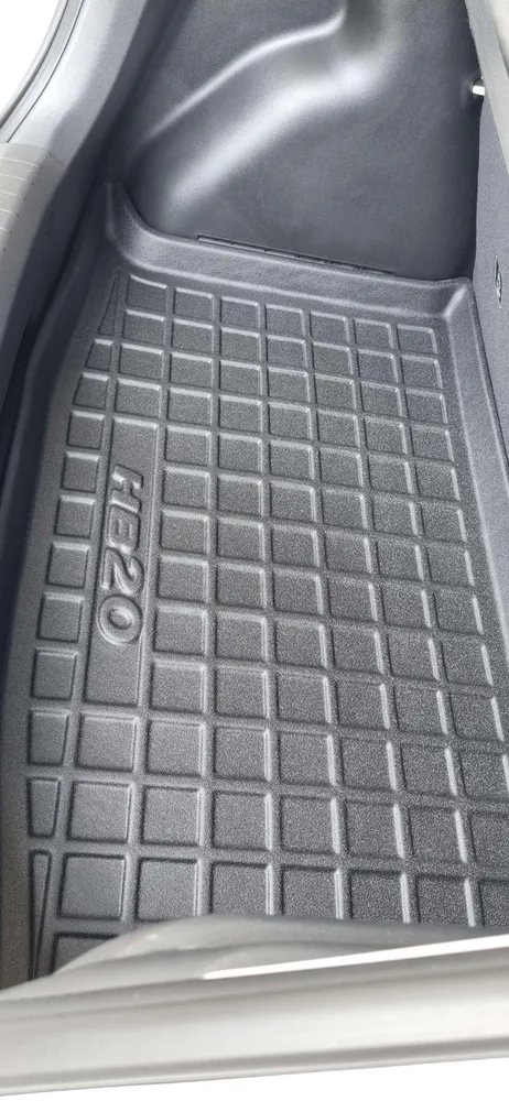 Tapete de porta-malas termoformado Todoparts 3mm Hyundai Getz HB20 2021 2025