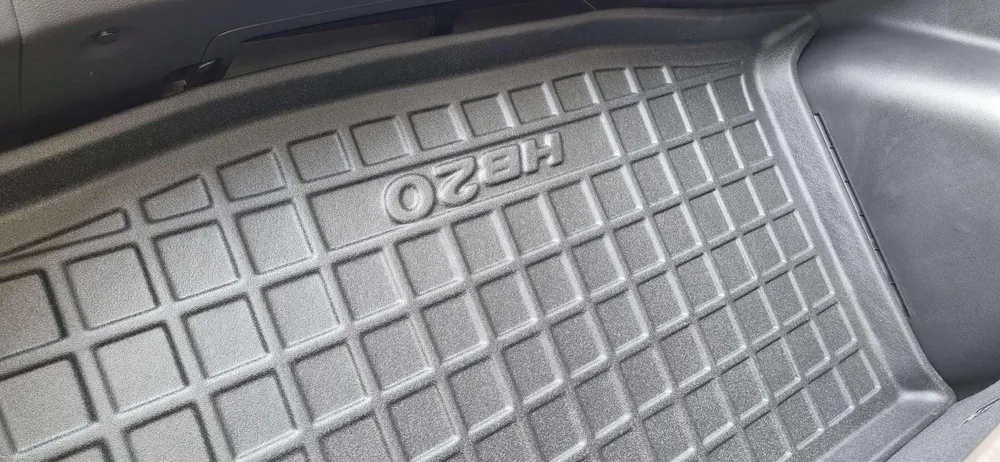 Tapete de porta-malas termoformado Todoparts 3mm Hyundai Getz HB20 2021 2025