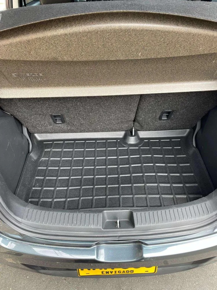 Tapete de porta-malas termoformado Todoparts 3mm Mazda 2 Hatchback 2008 2015