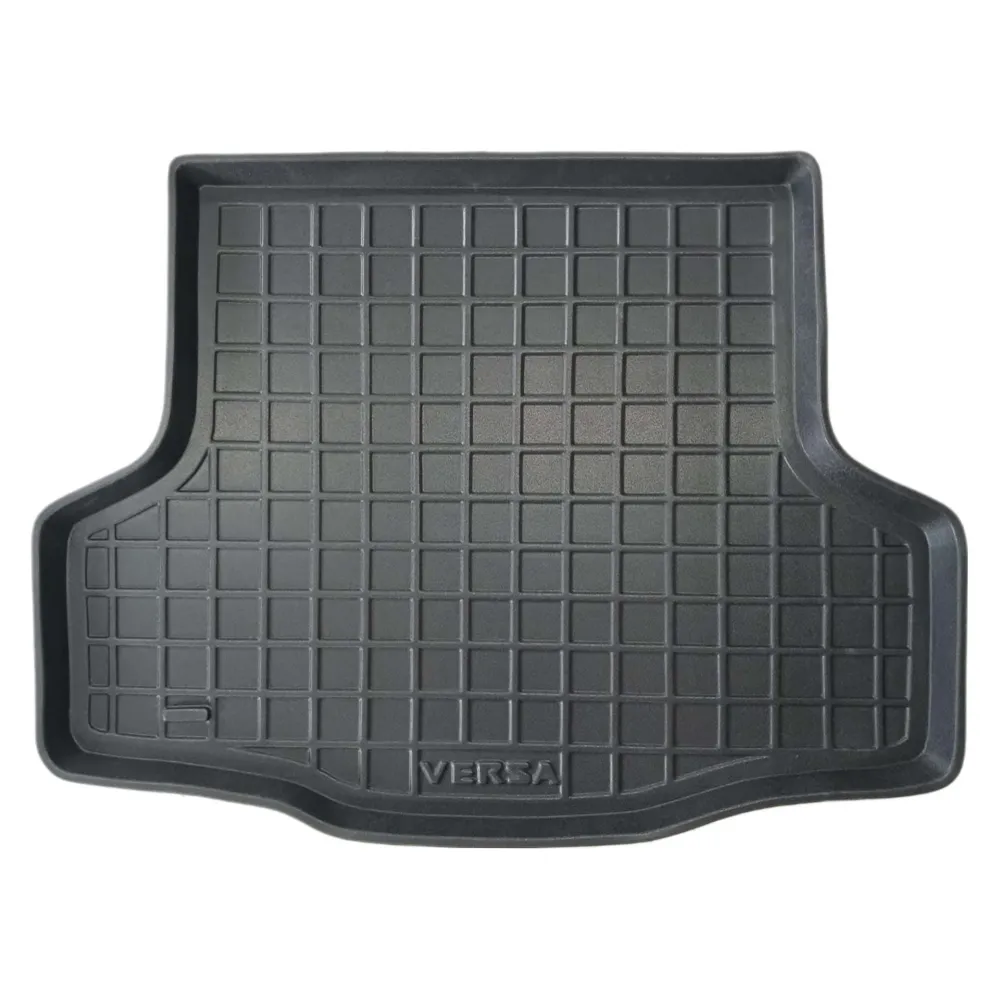Tapete de porta-malas termoformado Todoparts 3mm Nissan Versa 2012 2019