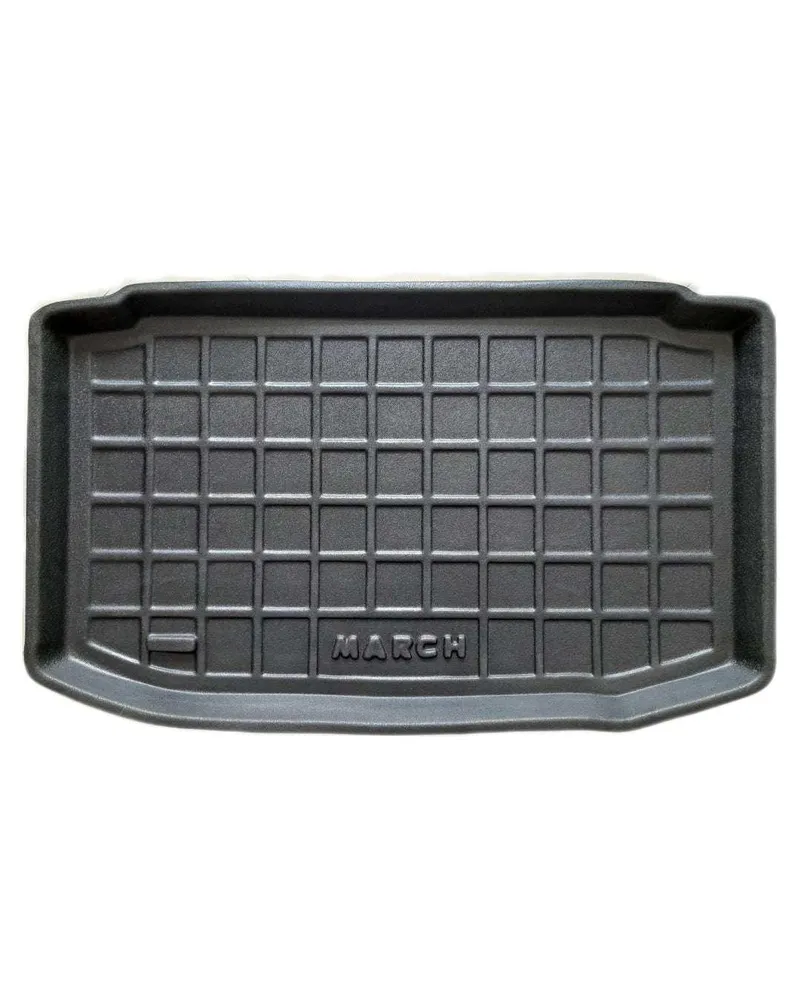 Tapete de porta-malas termoformado Todoparts 3mm Nissan março de 2011 2024