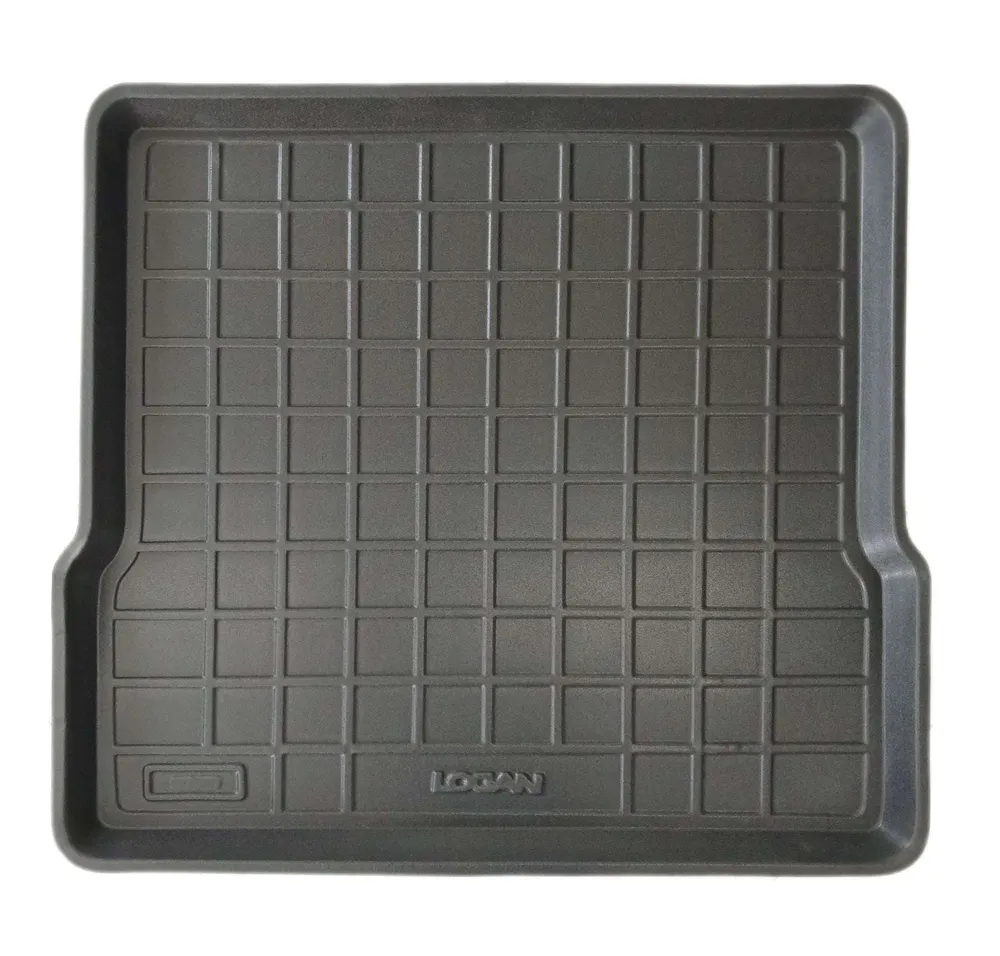 Tapete de porta-malas termoformado Todoparts 3mm Renault Logan 2006 2015