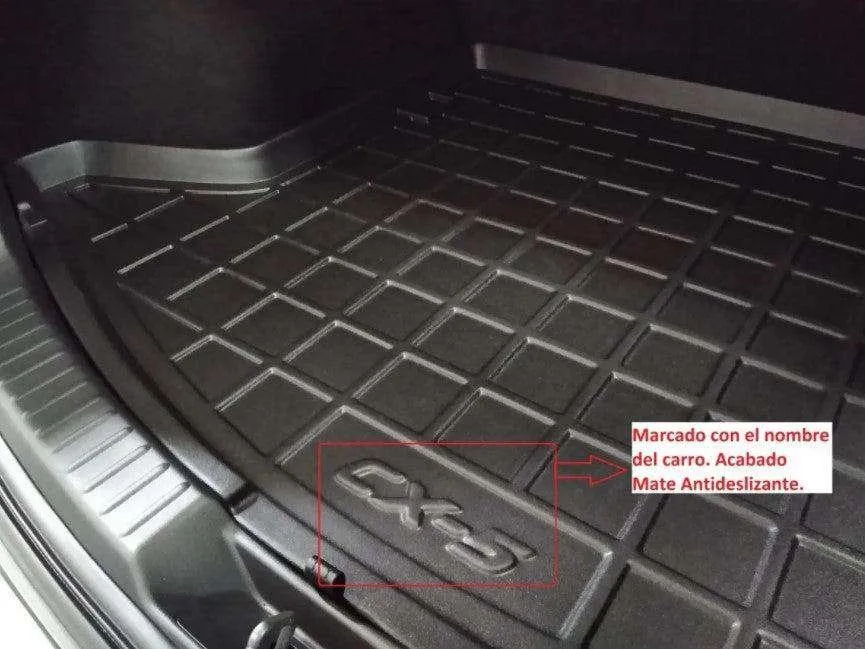 Tapete de porta-malas termoformado Todoparts 3mm Renault Koleos 2009 2016