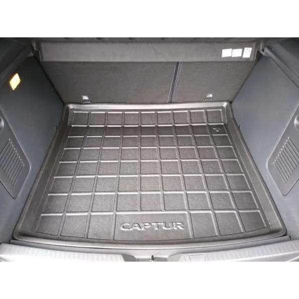 Tapete de porta-malas termoformado Todoparts 3mm Renault Captur 2017 2024