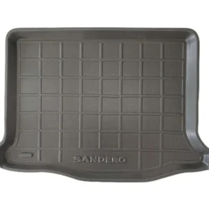 Tapete de porta-malas termoformado Todoparts 3mm Renault Sandero e Stepway 2009 2025