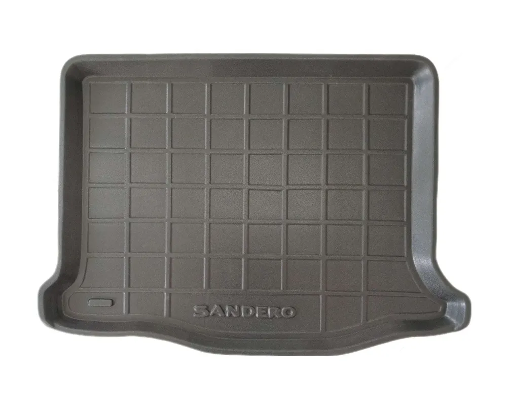 Tapete de porta-malas termoformado Todoparts 3mm Renault Sandero e Stepway 2009 2025