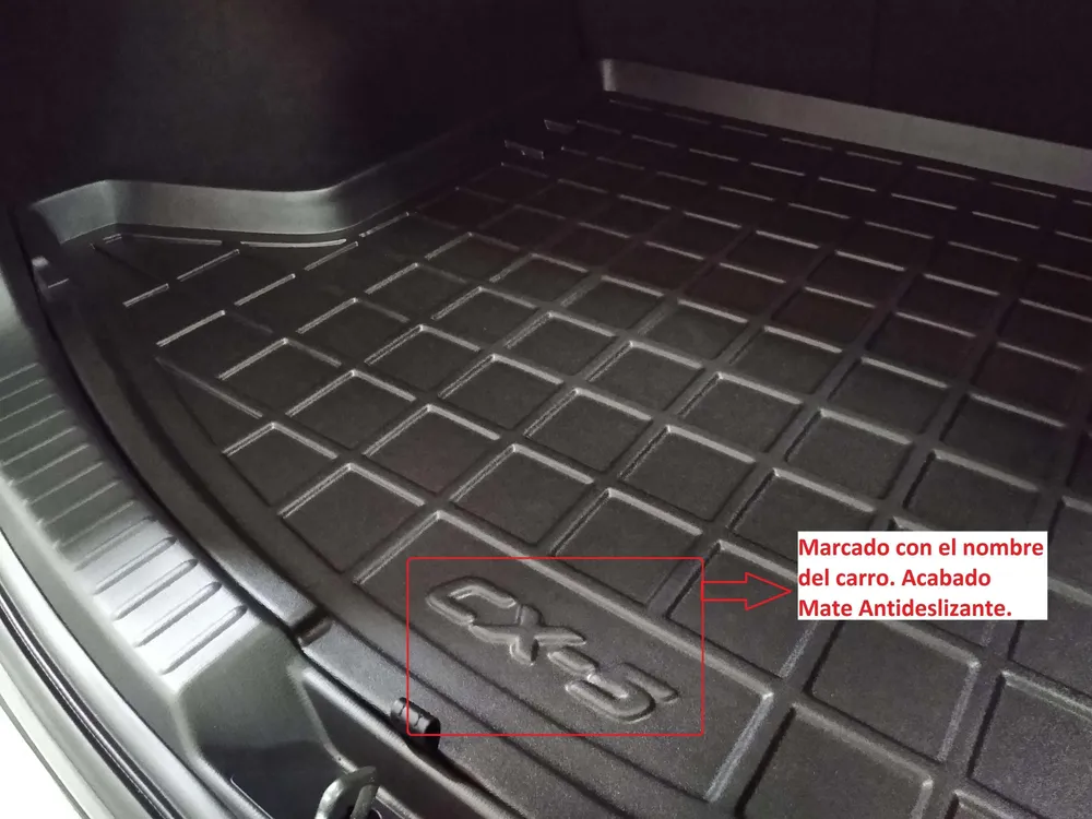Tapete de porta-malas termoformado Todoparts 3mm Volkswagen Taos