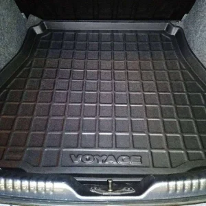 Tapete de porta-malas termoformado Todoparts 3mm Volkswagen Voyage 2013 2024