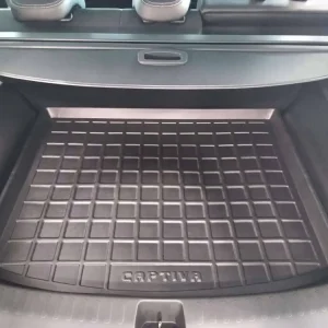 Tapete de porta-malas termoformado Todoparts de 3 mm para Chevrolet Captiva Turbo 5 lugares 2020 2025