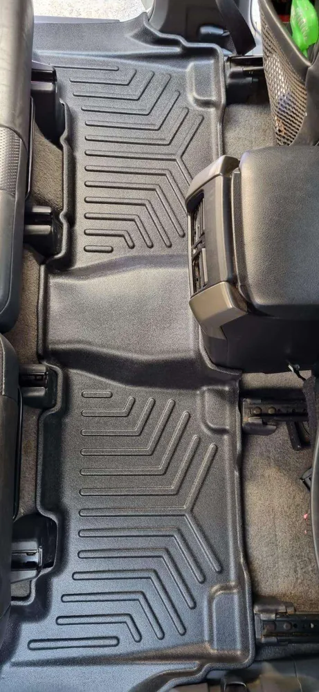 Tapete termoformado fosco para segunda fileira Todoparts Toyota Prado 2010 2024